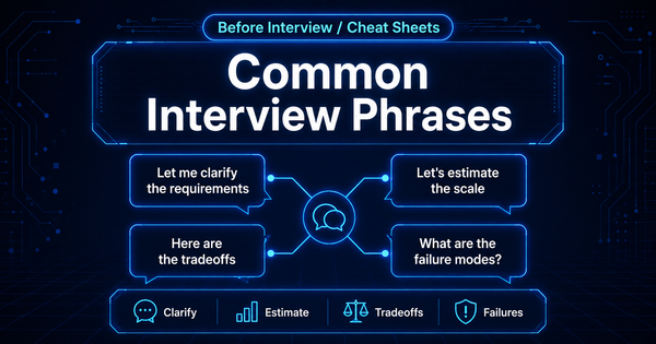 Common Interview Phrases