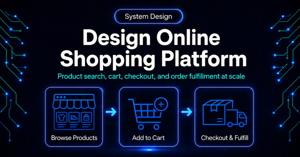 Design Online Shopping Platform like Amazon