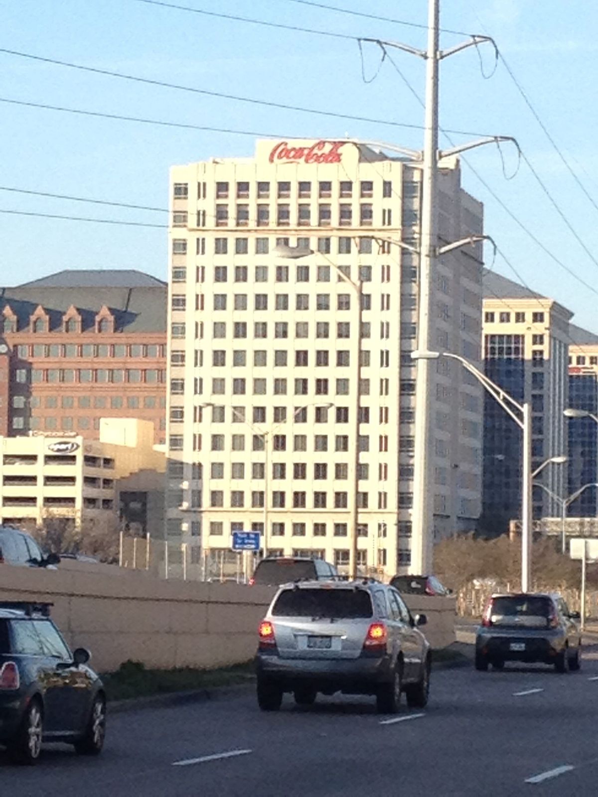 The Coca-Cola Enterprises building in Farmers Branch, Texas
