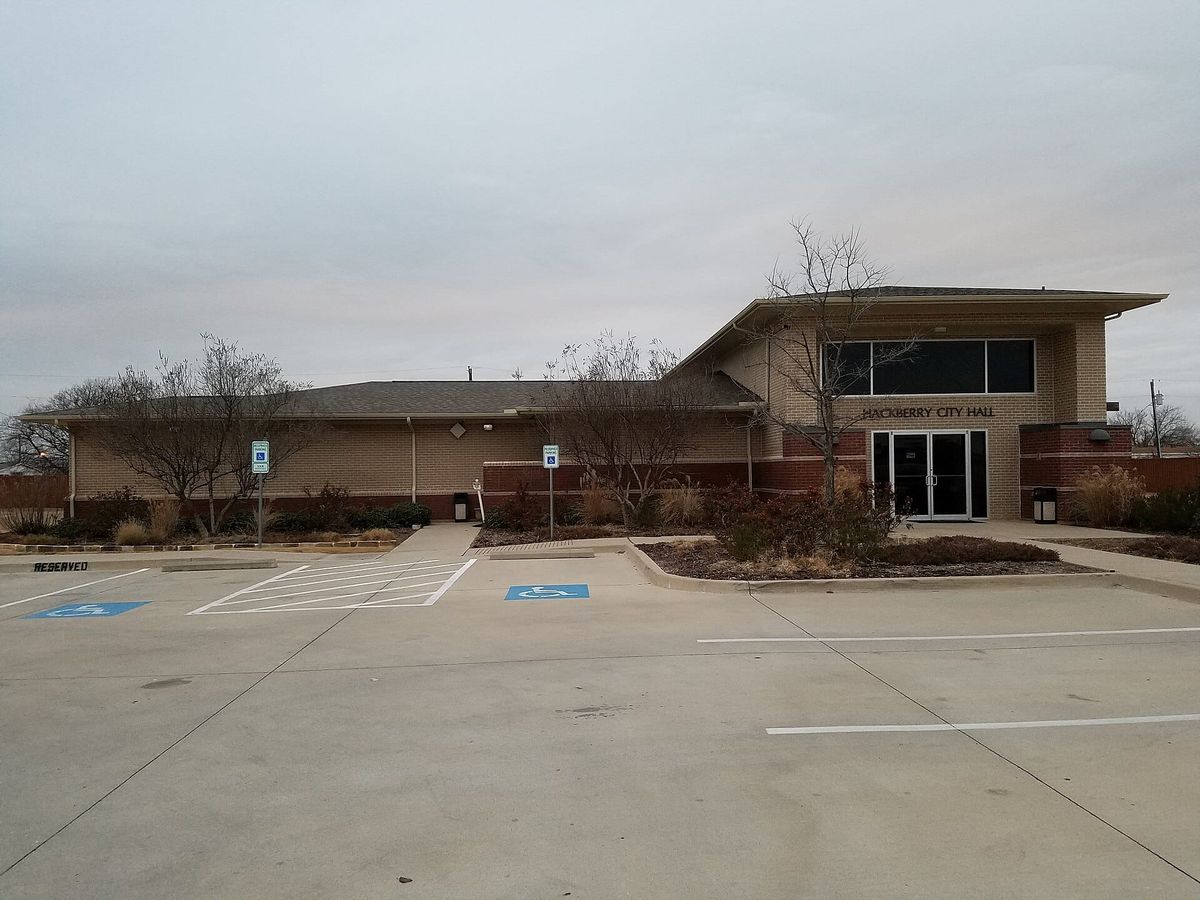 Hackberry City Hall, Texas