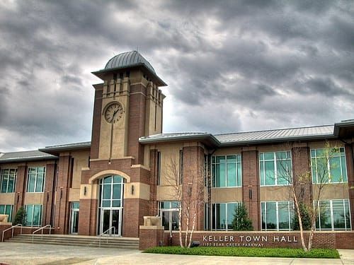Keller Town Hall, Texas