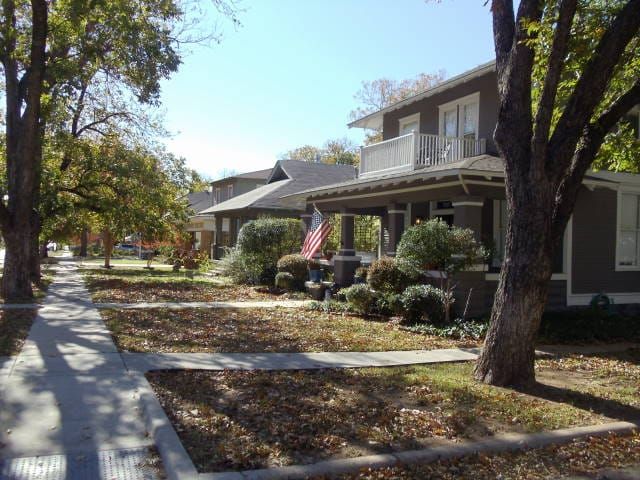 Houses in Fairmount, part of Fort Worth’s Near Southside