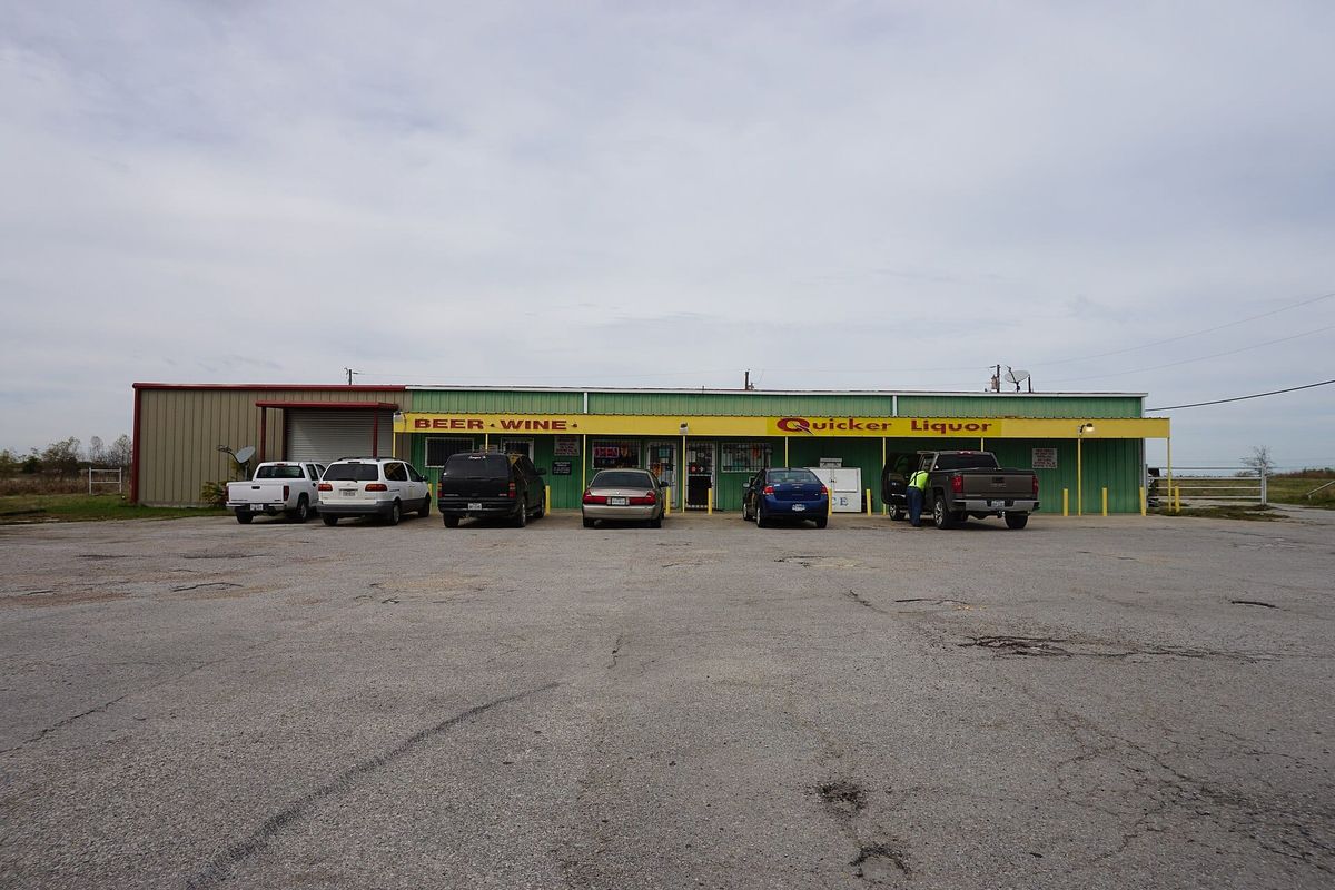 A storefront in Neylandville, Texas