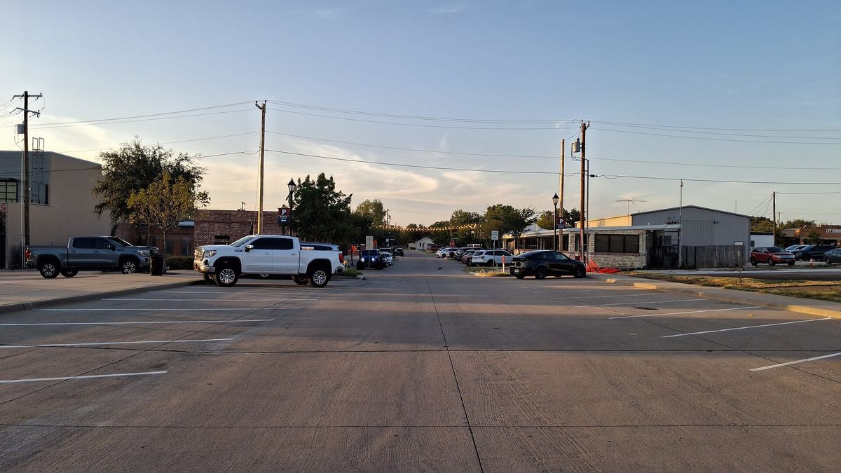 Main Street in downtown Prosper, Texas
