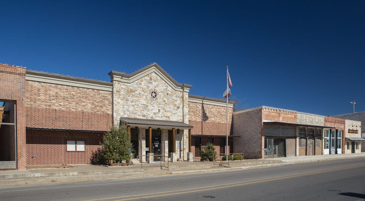 Storefronts in Tolar, Texas