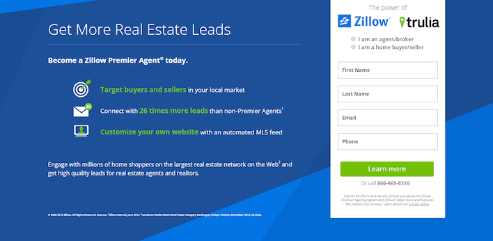 lead-gen-landing-pages-zillow
