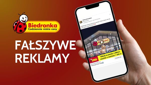 Zamiast nagrody - oszustwo. Biedronka na celowniku hakerów
