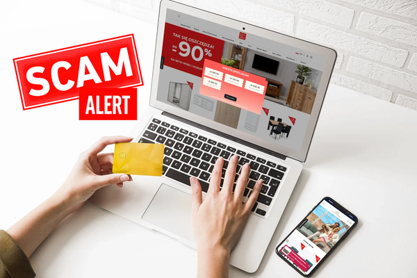 Fałszywe sklepy w nowej wersji –  legalna płatność w rękach oszustów!