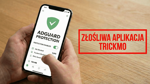 TrickMo podszywa się pod AdGuard - ryzyko kradzieży tożsamości bankowej