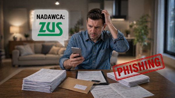 Podszywają się pod ZUS i okradają Polaków. Wystarczy jeden SMS.