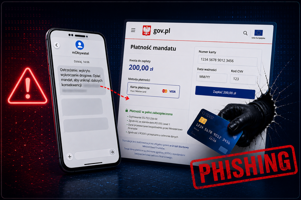 Mandat do zapłaty czy pułapka phishingowa? Uważaj na fałszywe SMS-y od mObywatela