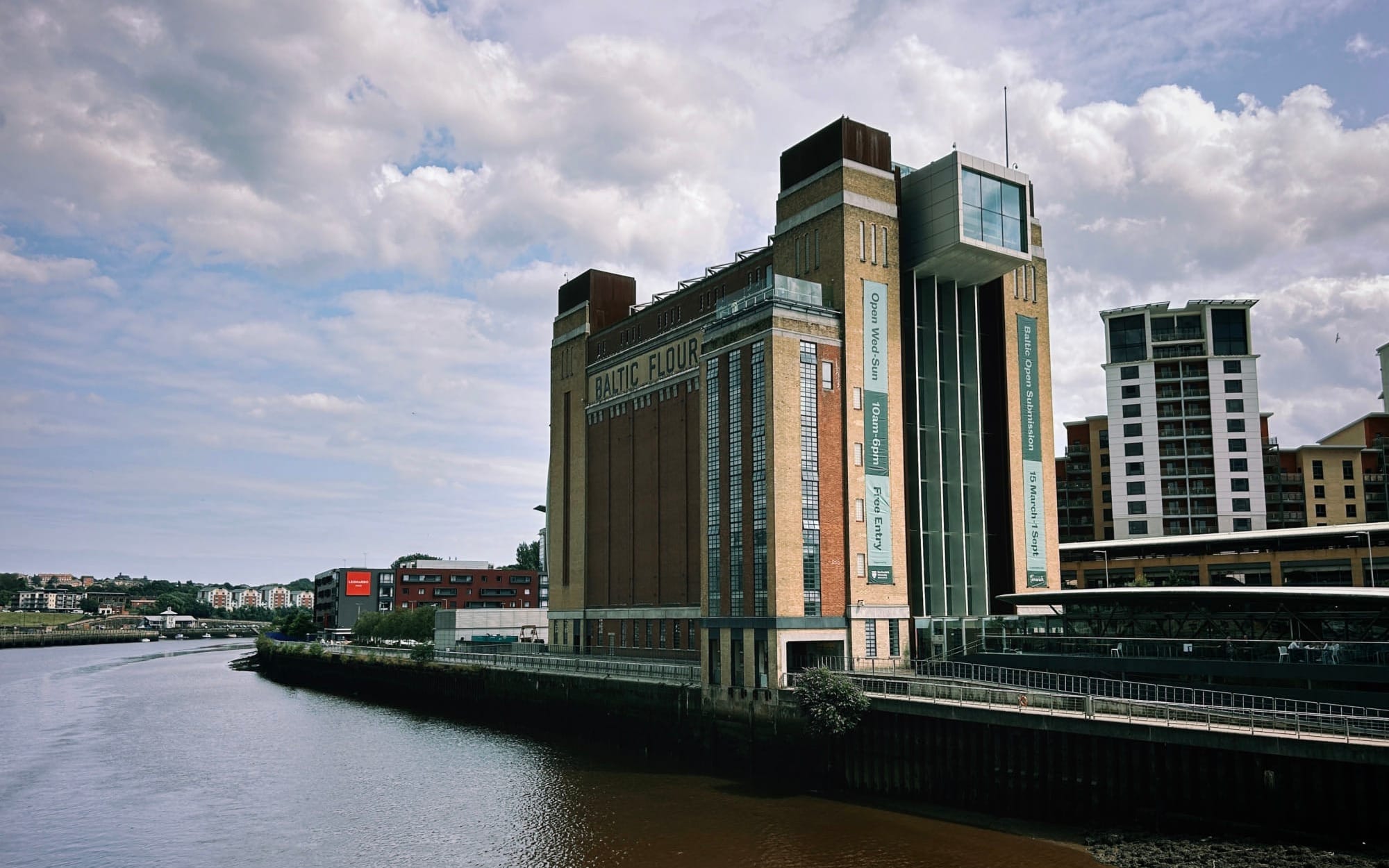 The Baltic Centre for Contemporary Art on the Gateshead quayside