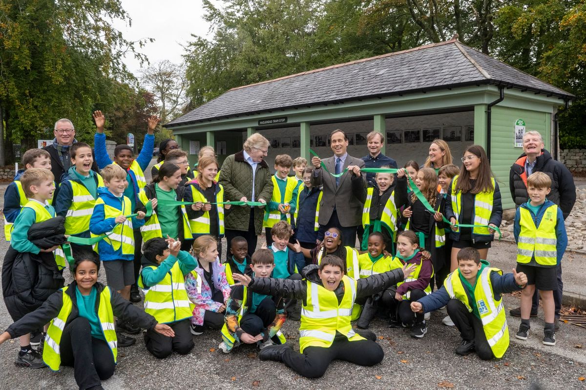Schoolchildren Bring Aberdeen Tram History Back to Life at Hazlehead