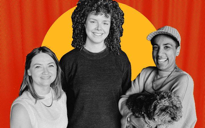 Jenna Watt, Annabel Lunney and Mae Diansangu, the team behind A Mustard Seed