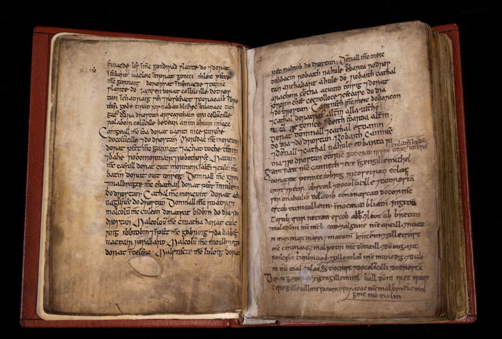 Book of Deer goes on display at Aberdeen Art Gallery