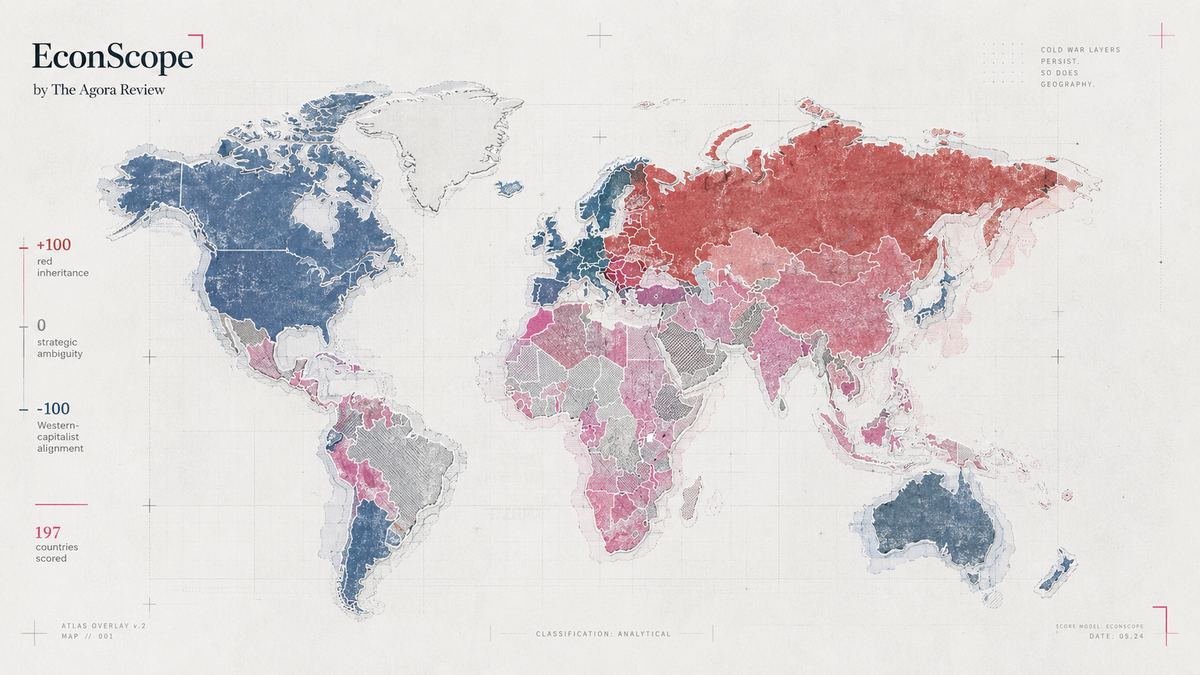 Communists vs Capitalists: The World Map That Never Fully Disappeared