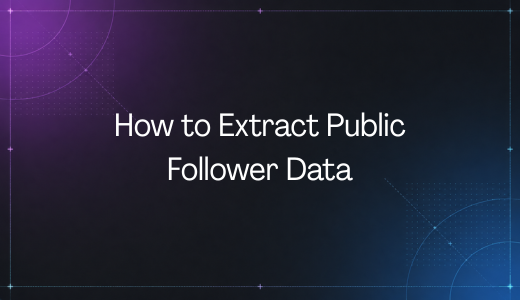Instagram Followers Scraper: How to Extract Public Follower Data