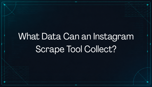 What Data Can an Instagram Scrape Tool Collect?