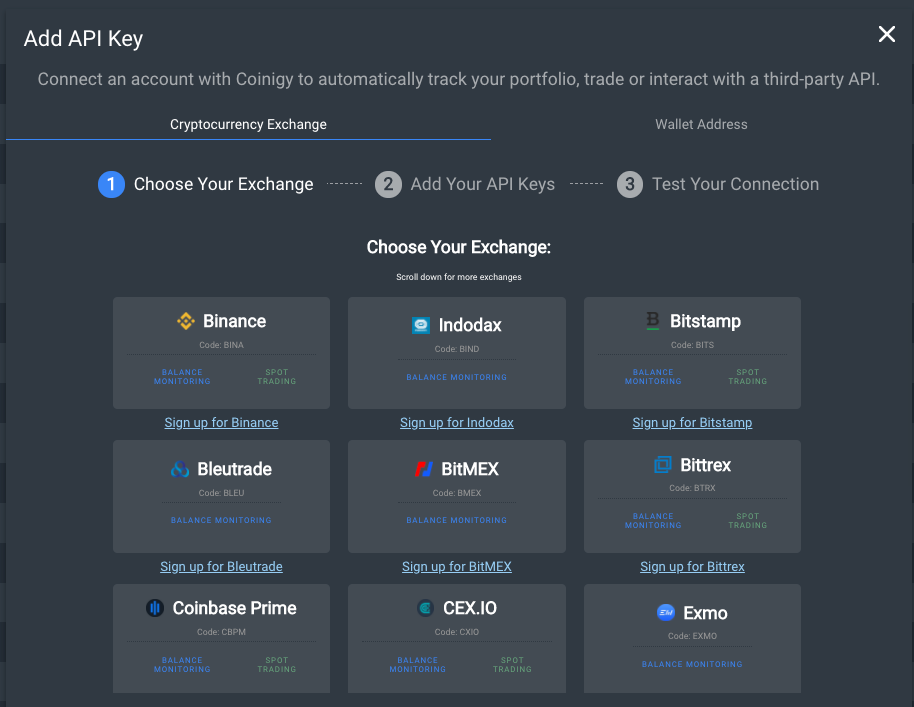 Coinigy Rolls Out Several V2 Trading Integrations