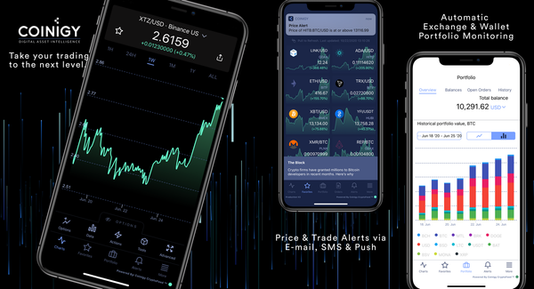 Coinigy iOS Mobile App Update - Version 0.5.27