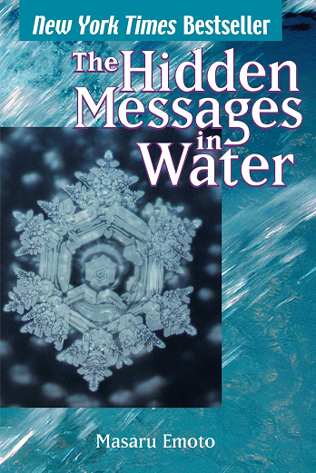 The Hidden Messages in Water by Masaru Emoto, book cover