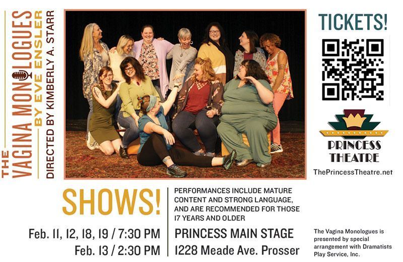 On stage in February: The Vagina Monologues