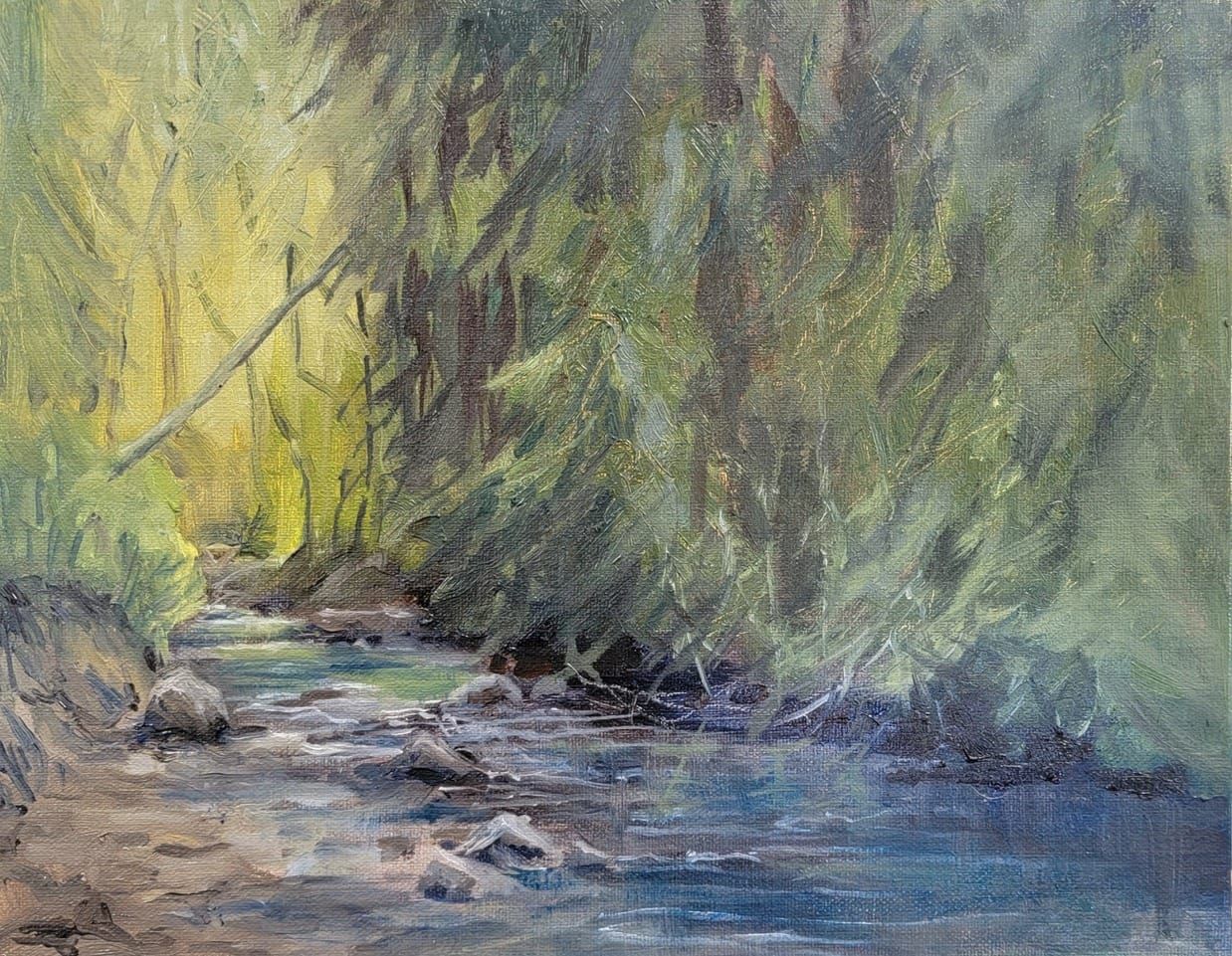 Exhibition of nature paintings and Southwest-inspired pottery and jewelry