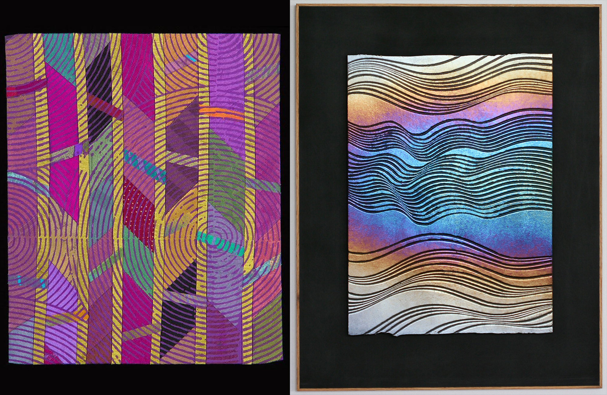 Renowned fiber and glass artists show work in the Gallery at the Park