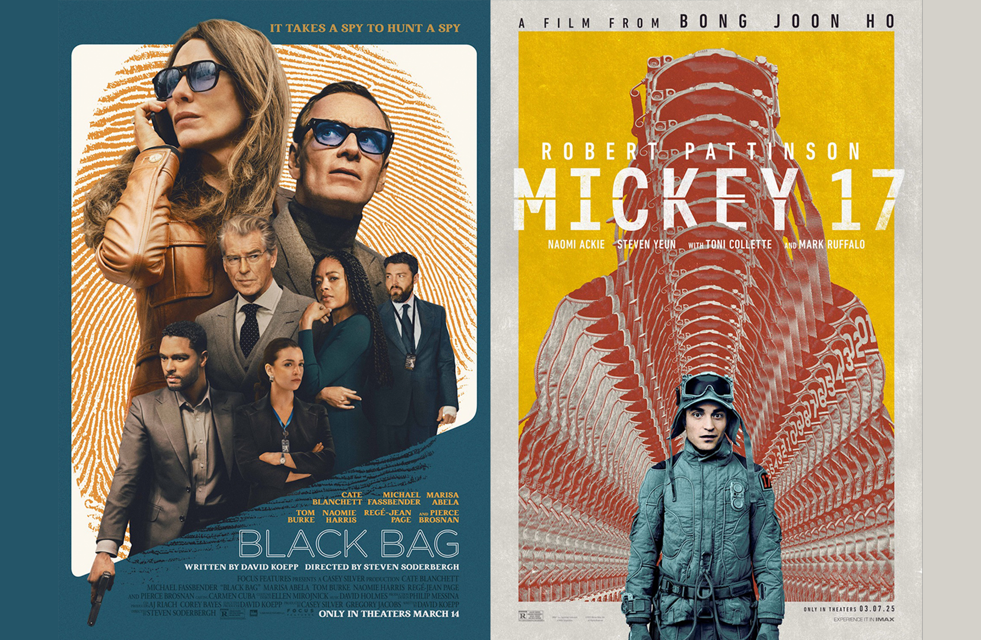 Movie reviews: Black Bag & Mickey 17
