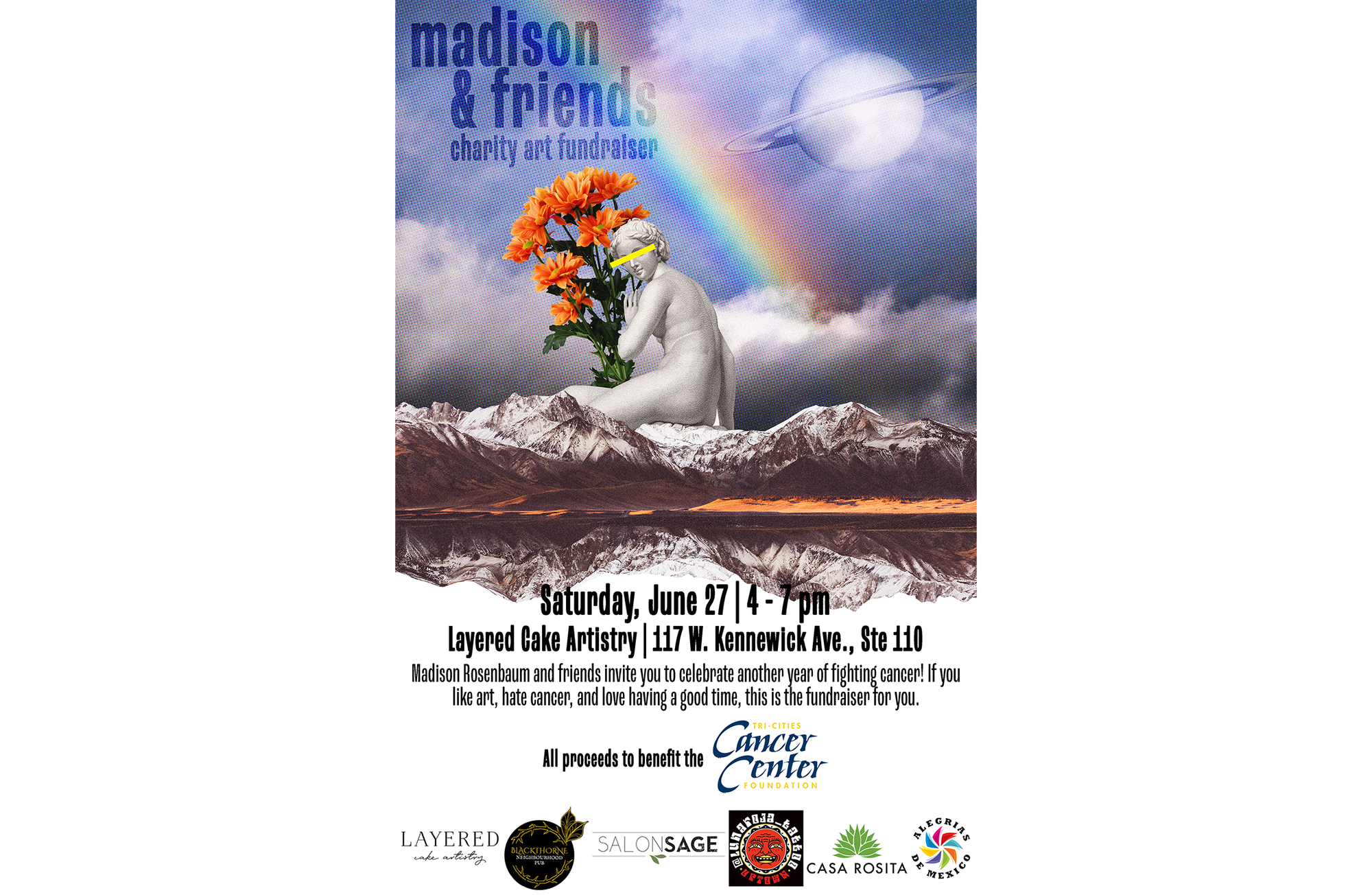 CHARITY ART FUNDRAISER: Madison & Friends
