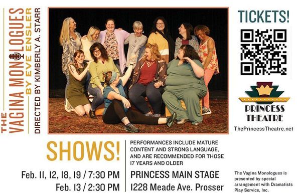 On stage in February: The Vagina Monologues
