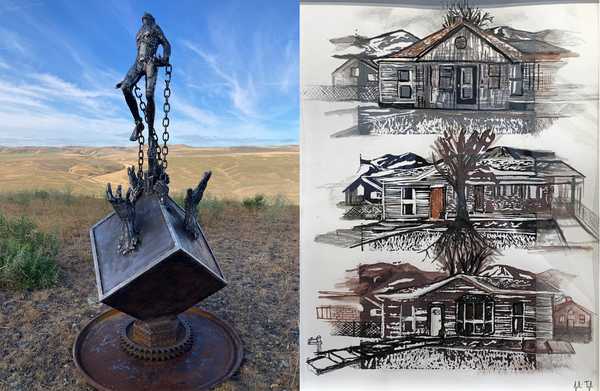 Gallery at the Park: Captivating new exhibition of prints and steel sculptures