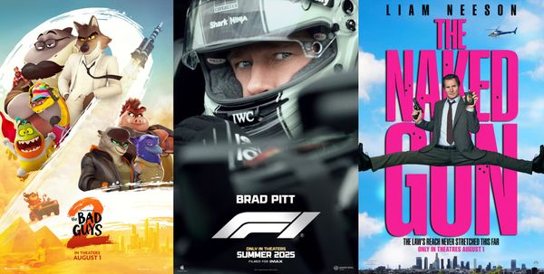 Movie reviews: The Bad Guys 2, F1, & The Naked Gun
