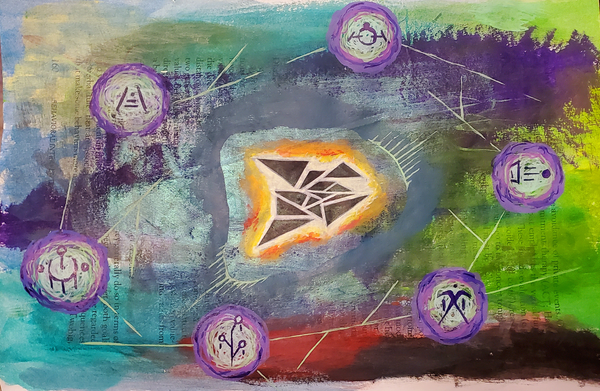 Art therapy practice: The art of rest