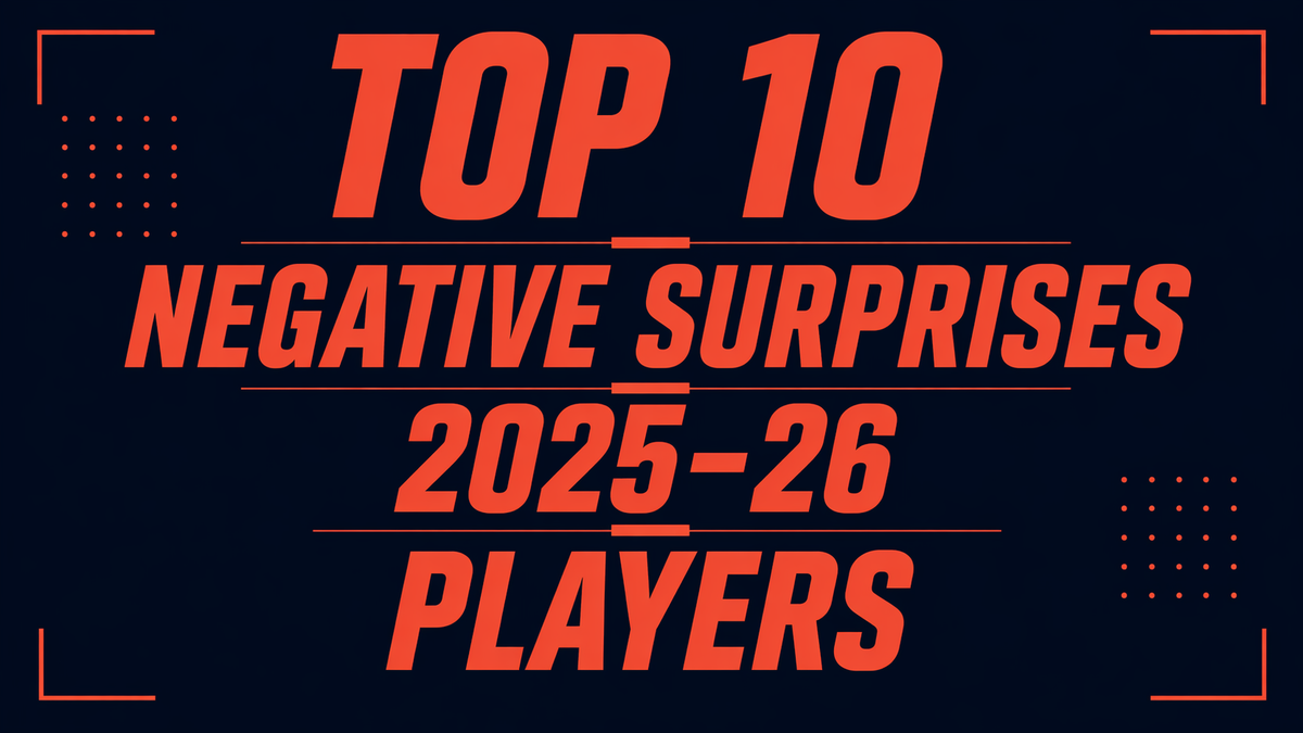 The Players Who Didn't Deliver
