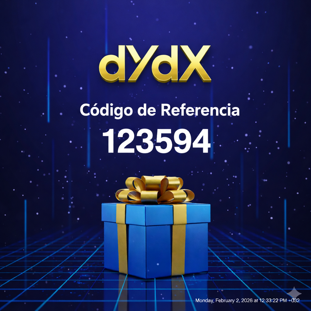 Código de Referencia dYdX: “123594” – (Una Experiencia de Trading Flexible)