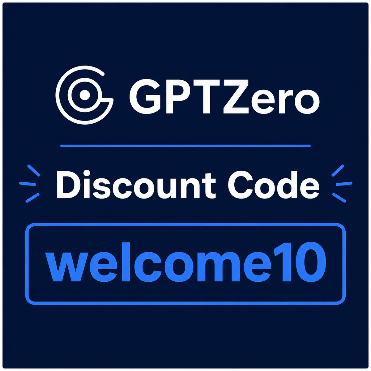 Código de Descuento del 30% GPTZero: “welcome10”