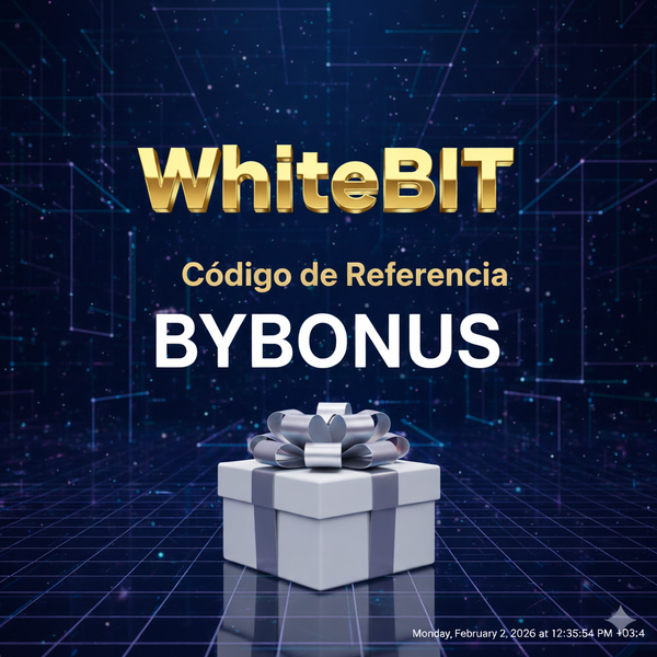 Código de referidos de WhiteBIT: “BYBONUS” – (Mi reinicio en el trading)