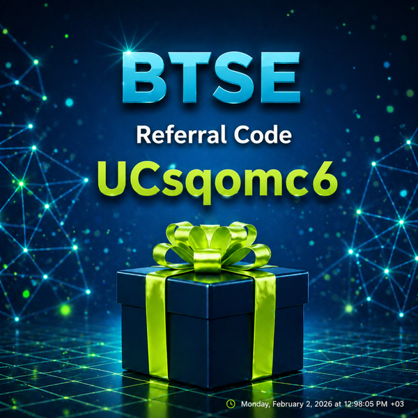 Código de Referencia BTSE: “UCsqomc6” – Bono de hasta 25.000 USDT