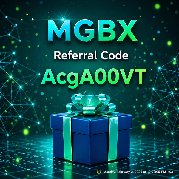 Código de Referencia MGBX: “AcgA00VT” – Bono de hasta 25.000 USDT