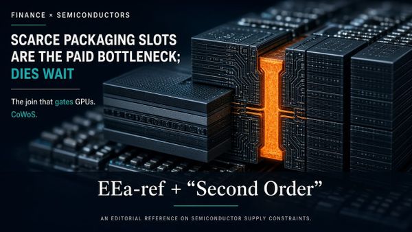 CoWoS — chip-on-wafer-on-substrate packaging for AI GPUs