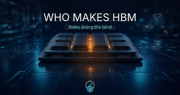 Who makes HBM — roles along the stack, package, and tools bind