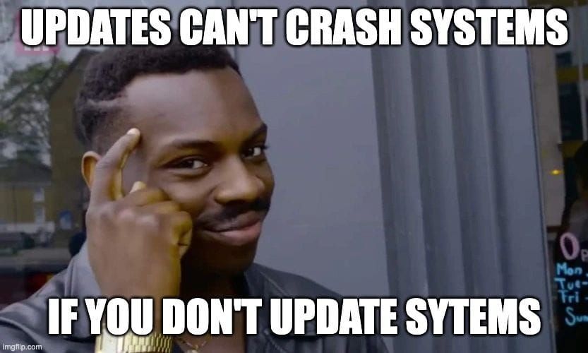 On Crowdstrike and automatic updates
