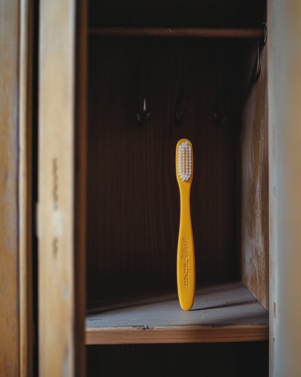 My toothbrush sat alone in a cupboard from Monday to Friday