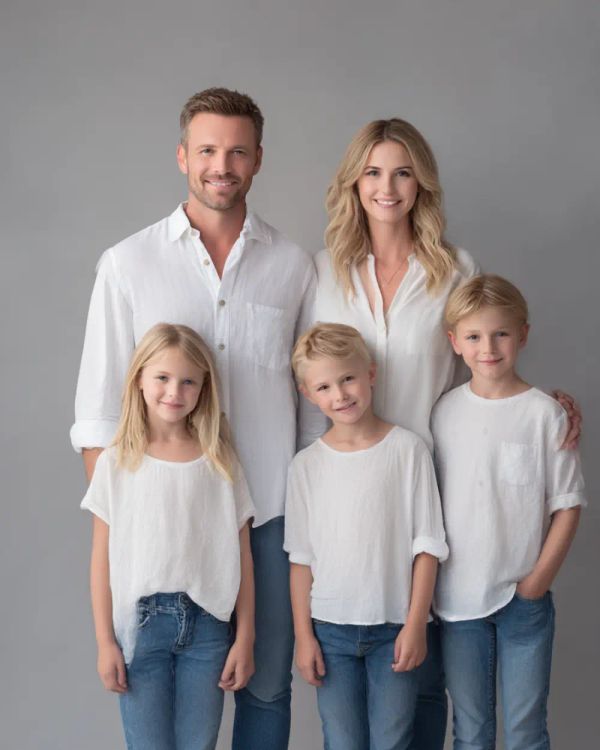 I planned our last family portrait