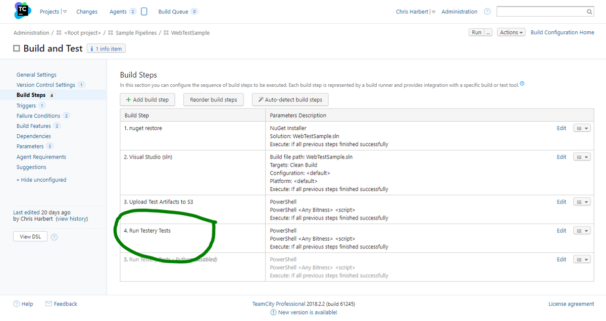 How To Trigger a SpecFlow Testery Run from TeamCity