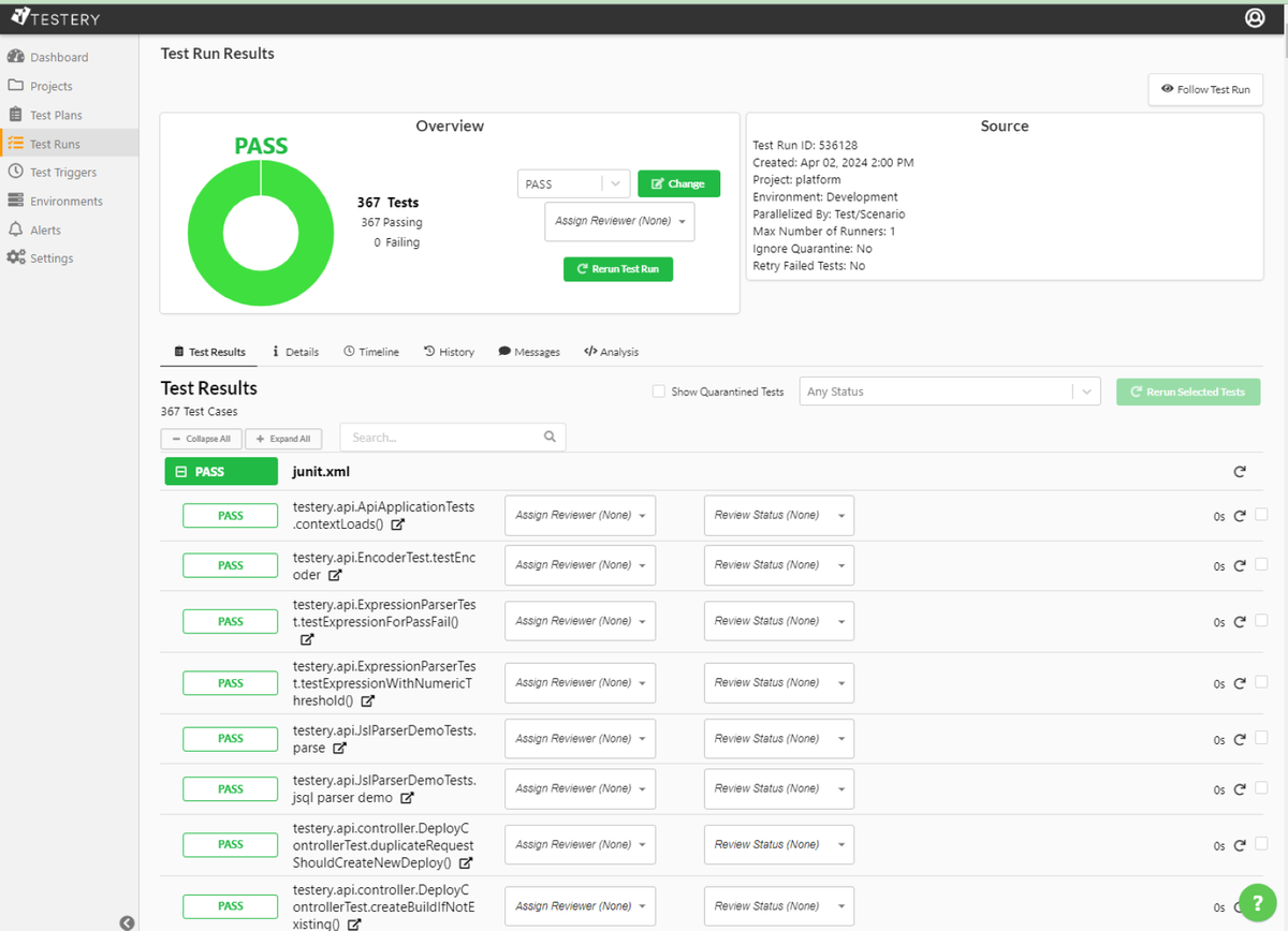 Adding Your Unit Tests to Testery