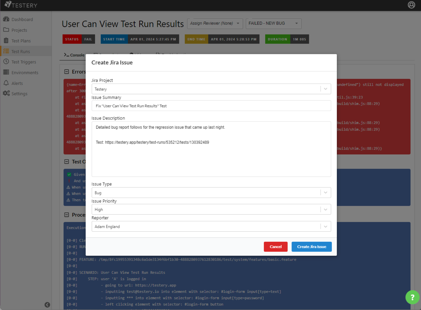 Introducing Jira Integration for the Testery Platform
