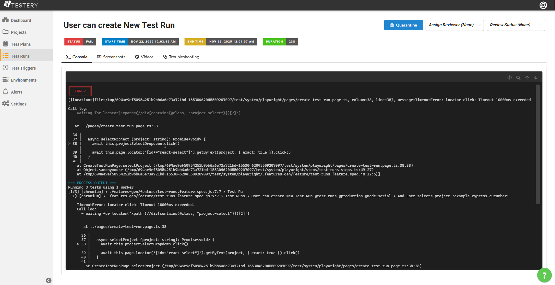 Enhanced Console Log Viewer