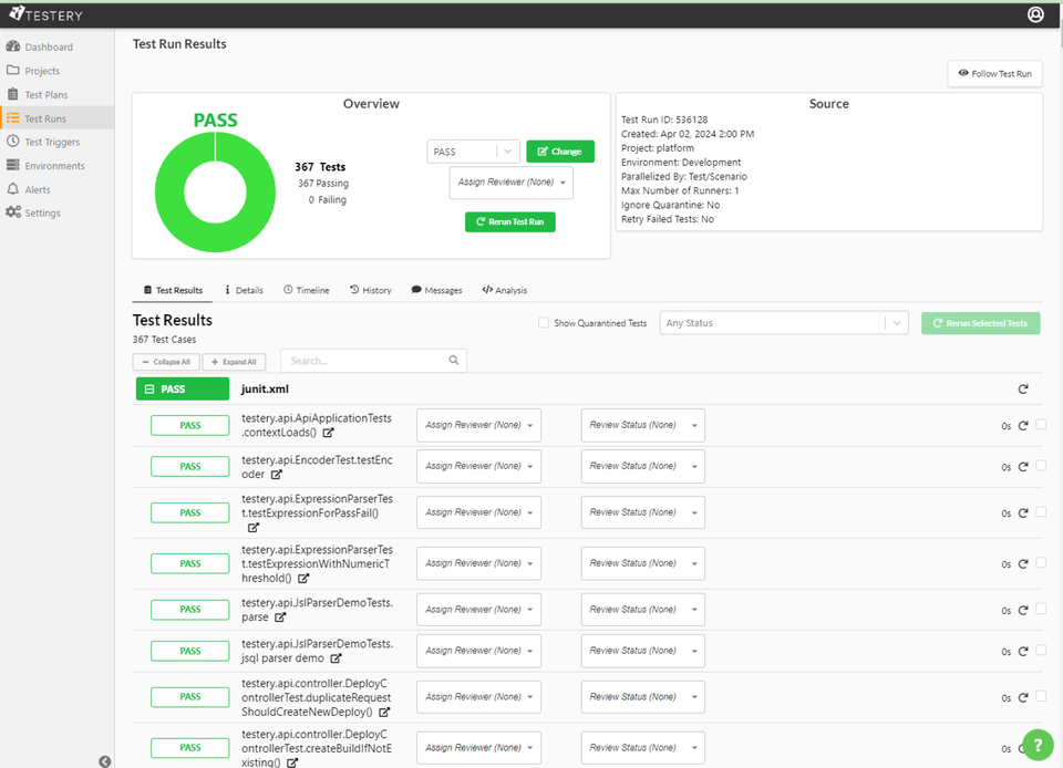 Adding Your Unit Tests to Testery
